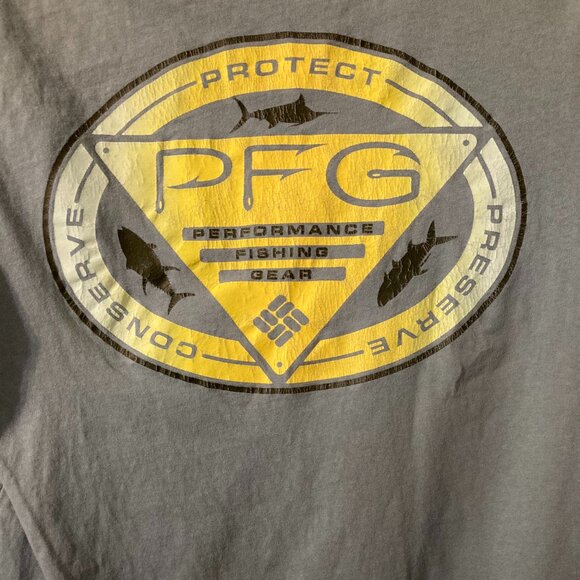 Columbia Retro Light Green Graphic Tee - Picture 3 of 5